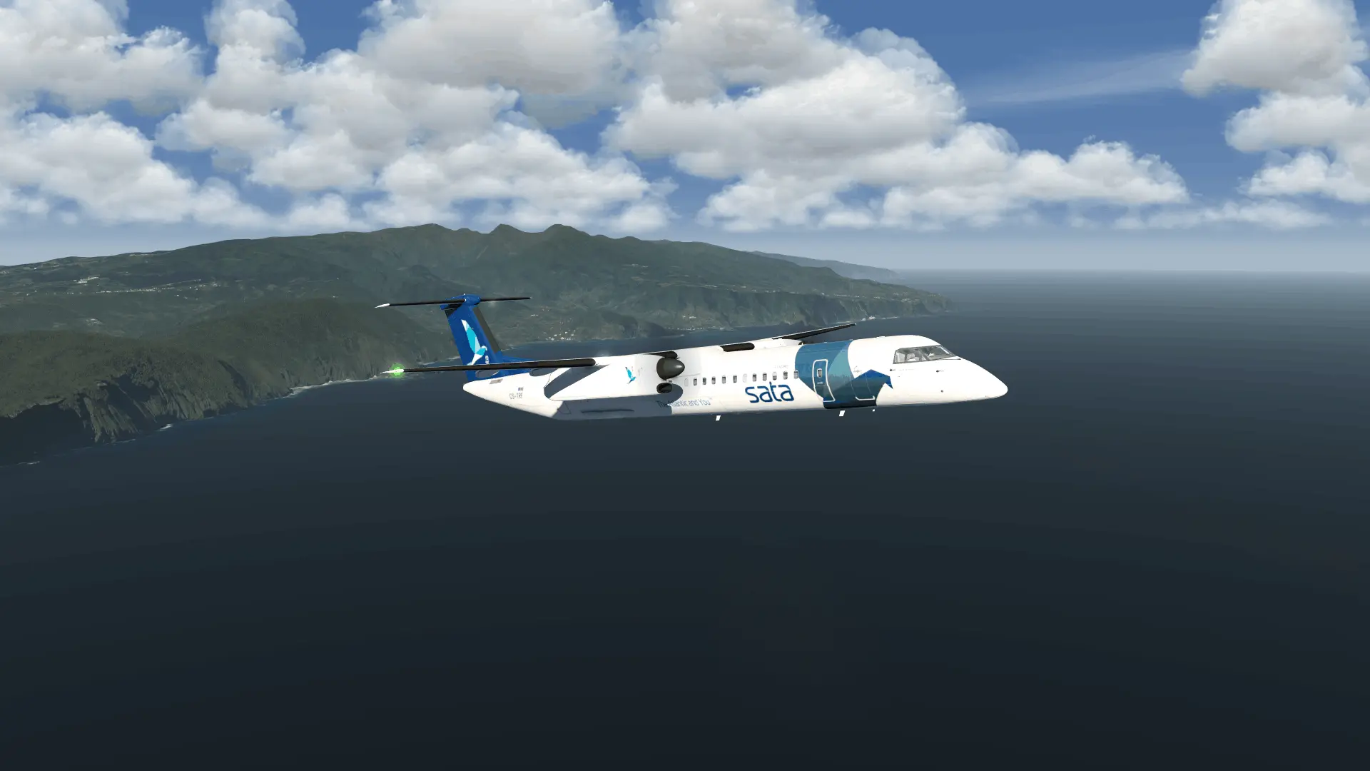 Aerofly FS 4 - Fly - Dash Q400 - Madeira