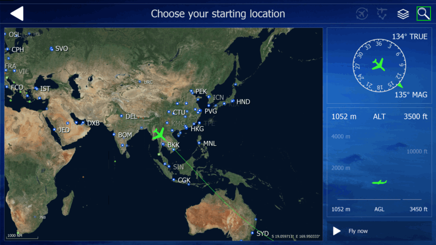 Aerofly FS 4 Global - Menu