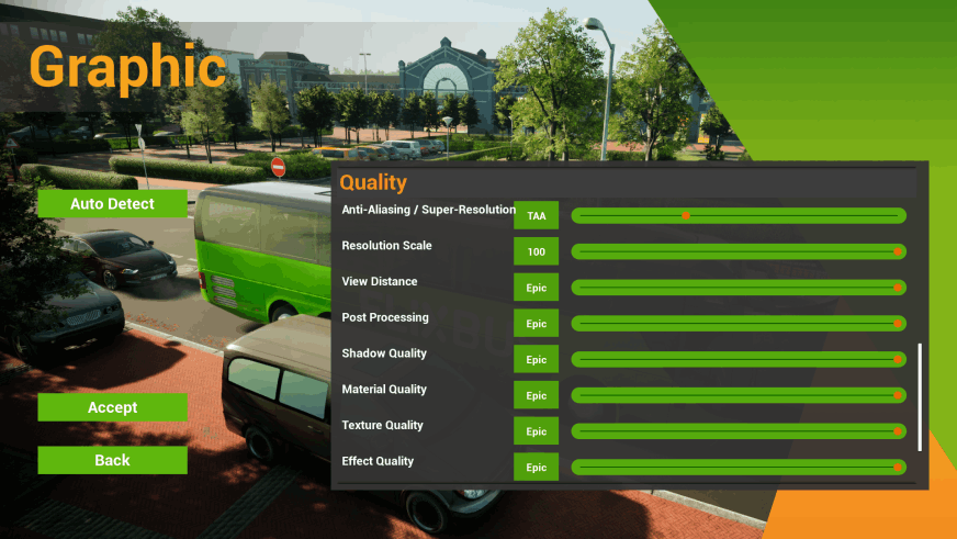 Fernbus Simulator - Menu