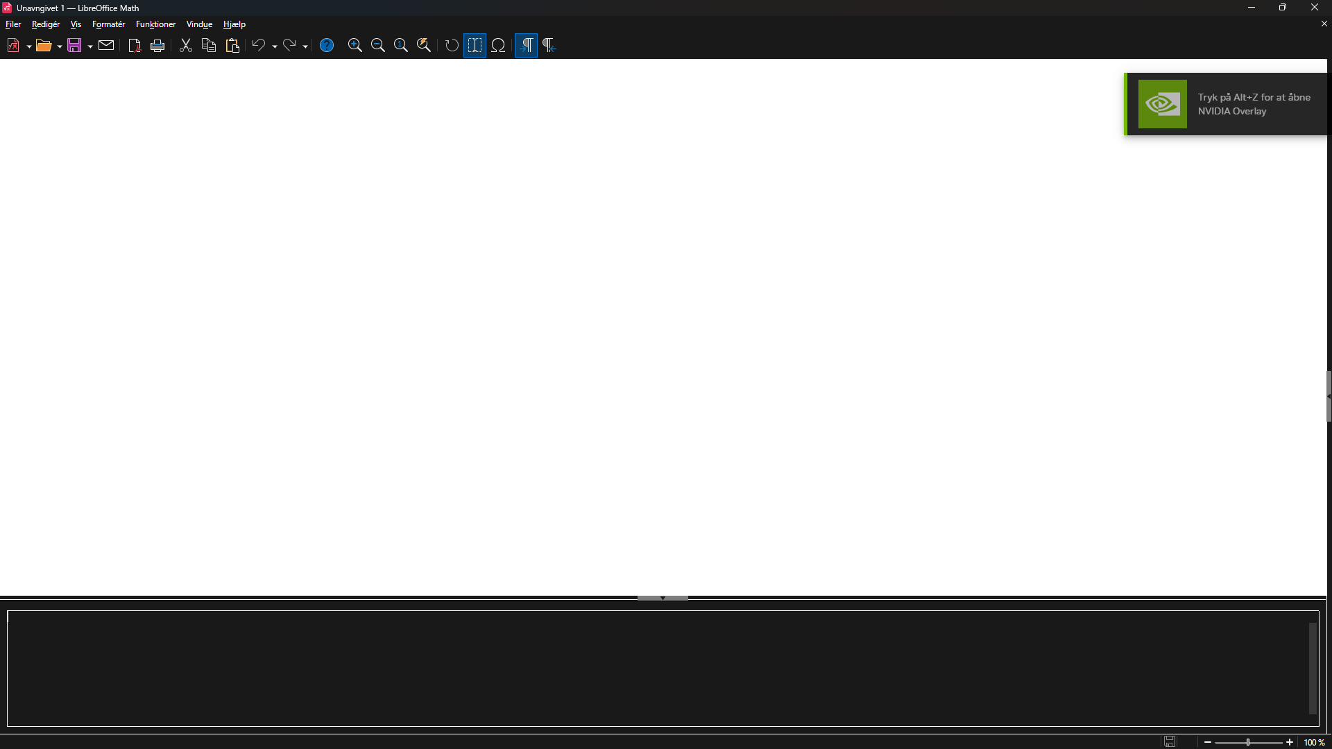 LibreOffice 25.8 Math