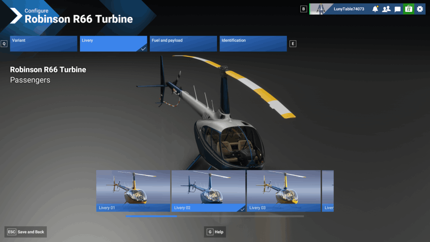 MSFS 2024 - Robinson R66 Turbine