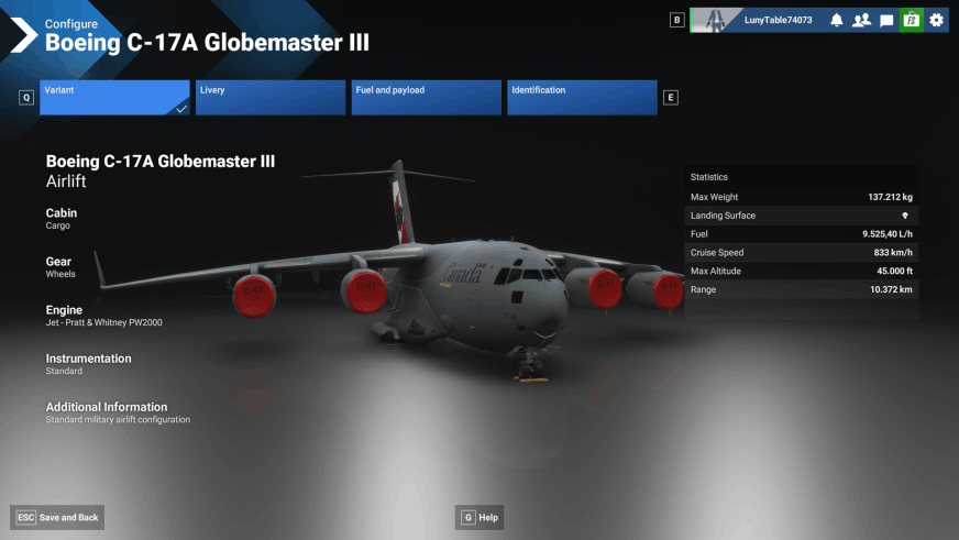MSFS 2024 - Boeing C17A Globemaster III