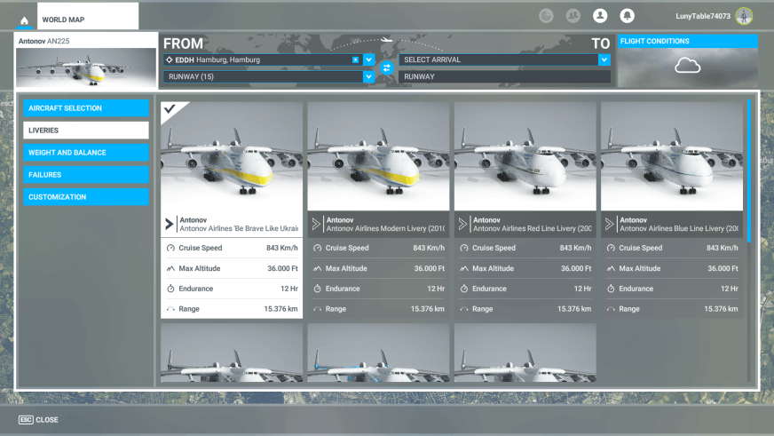 MSFS 2020 - AN225 Mira