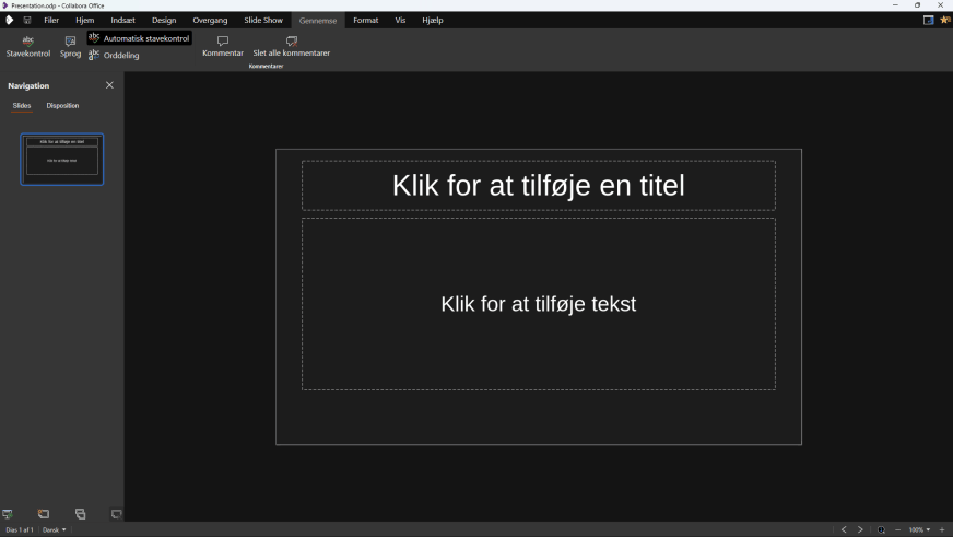 Collabora Office Desktop - Impress