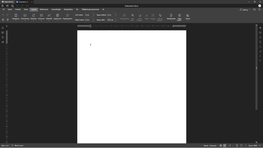 OnlyOffice - Dokumenter
