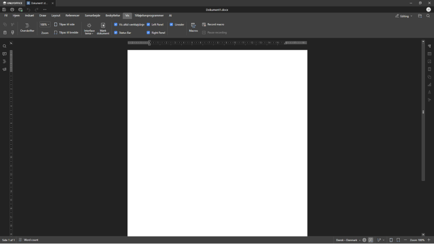 OnlyOffice - Dokumenter