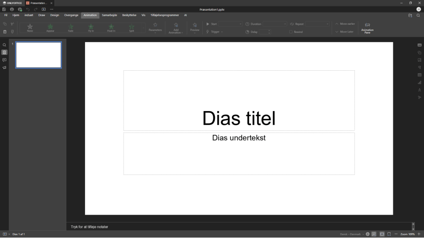 OnlyOffice - Præsentation