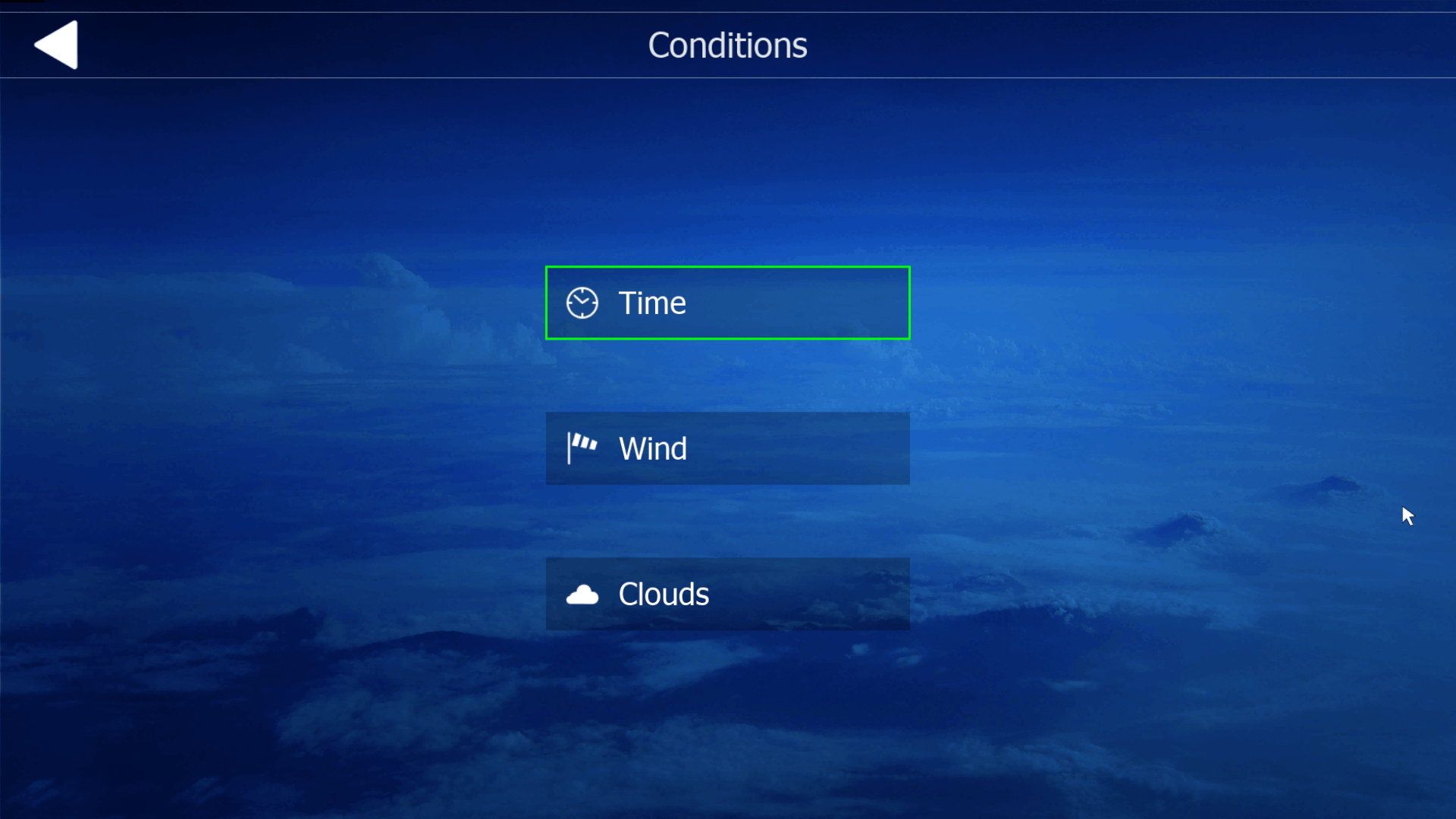 Aerofly FS 4 Global - Menu