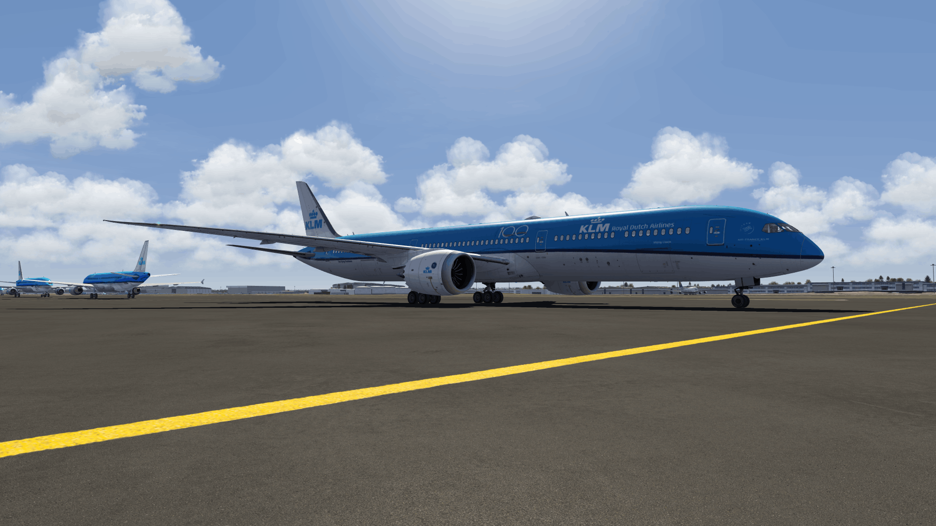 Aerofly FS 4 Global - Boeing 787-10 KLM - Schiphol - Amsterdam